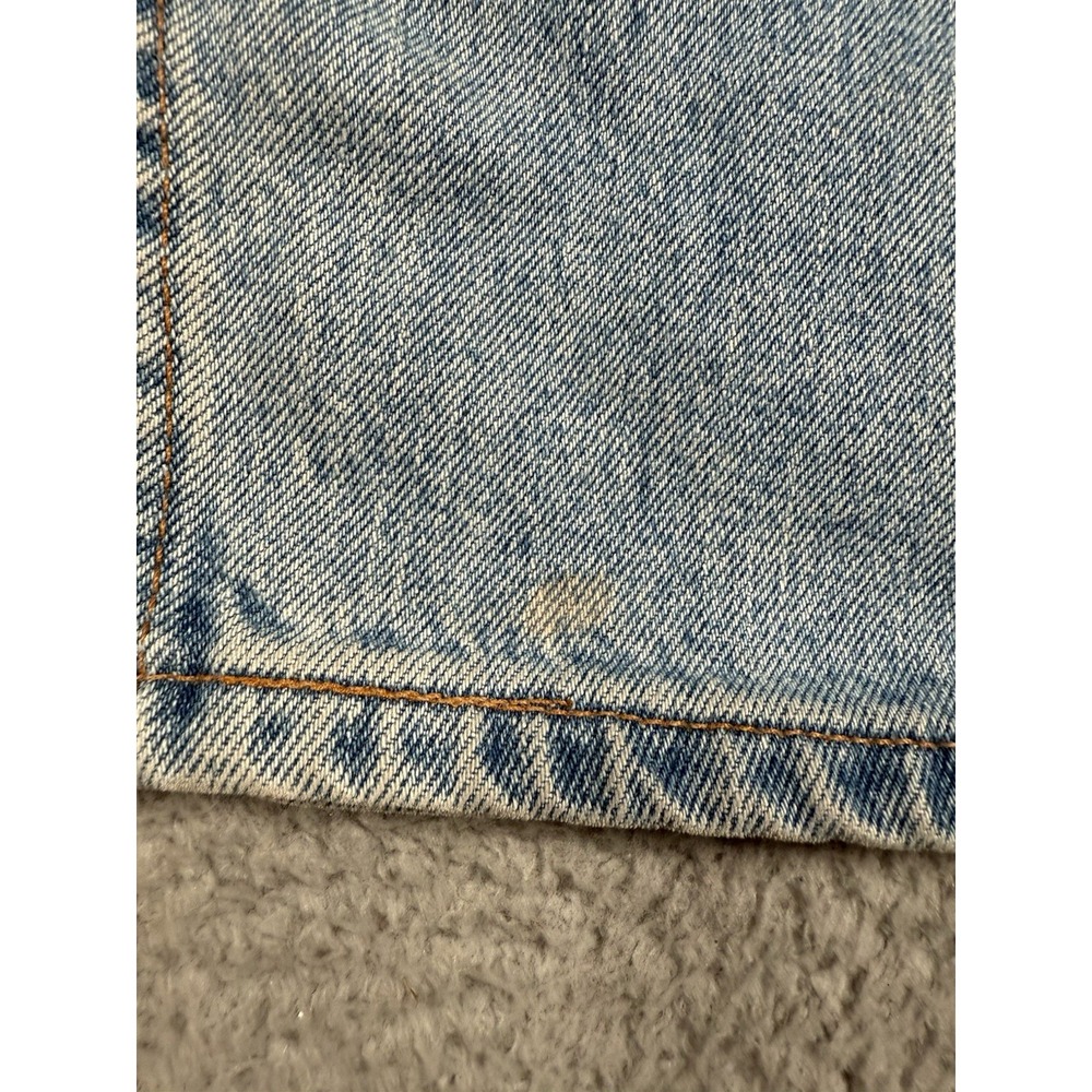 Vintage Levis 550 Relaxed Tapered Leg Denim Jeans Womens‎ 24 W M Blue Light Wash - Picture 9 of 11